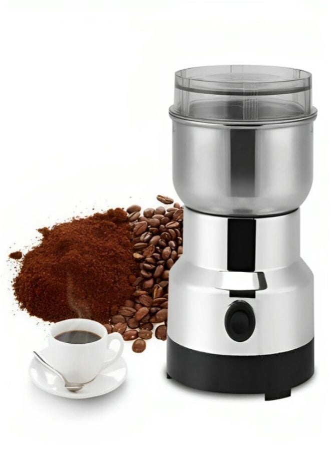 مطحنة كهربائية متعددة الوظائف – مطحنة قهوة وتوابل من الفولاذ المقاوم للصدأ بقوة 300 واط - Image 4